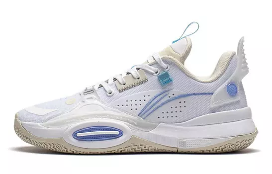 Баскетбольные кроссовки City 10 Youth Edition для детей GS Low-top Standard White/Blossom White Lining