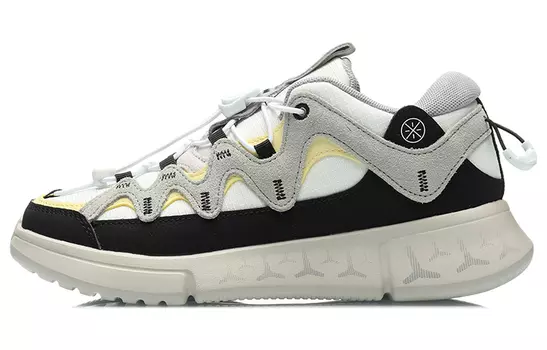 Баскетбольные кроссовки Essence 2.3 для детей GS Low-top белые/черные Lining Young