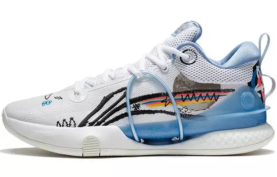 Баскетбольные кроссовки Flash Strike 8 Premium Men Low-top White Lining