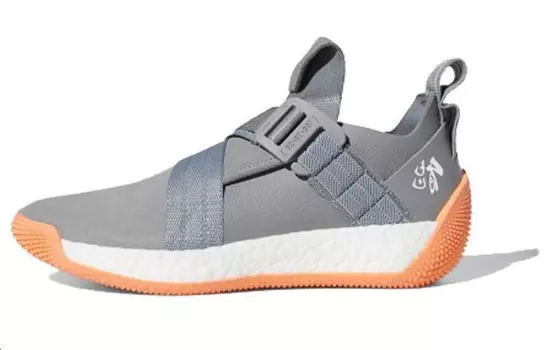 Баскетбольные кроссовки Harden LS2 мужские низкие серые Adidas