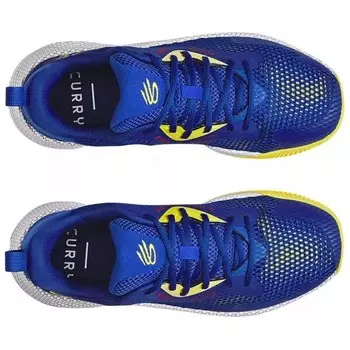 Баскетбольные кроссовки Hovr Splash 3 Basketball Shoes Men Low-Top Blue/yellow/white Under Armour