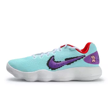 Баскетбольные кроссовки Hyperdunk 2017 мужские с низким верхом фиолетовые Nike