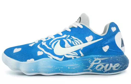 Баскетбольные кроссовки Hyperdunk 2017 мужские с низким верхом белого цвета Nike