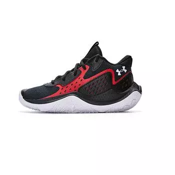 Баскетбольные кроссовки Jet "23 Kids, детские, средний верх Under Armour, черный/золотой