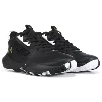 Баскетбольные кроссовки Kids' Lockdown 6 Big Kid Under Armour, черный
