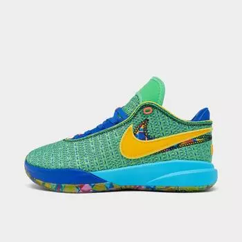 Баскетбольные кроссовки Nike LeBron 20 SE для больших детей, зеленый