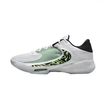 Баскетбольные кроссовки Nike Zoom Freak 4 "Greek Coastline", зелёный/белый