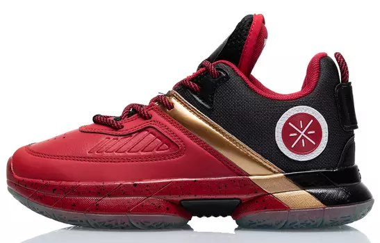 Баскетбольные кроссовки WAY OF WADE для детей GS Mid-top красные/черные Lining Young