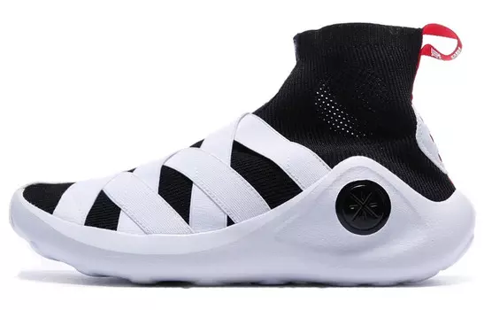 Баскетбольные кроссовки WAY OF WADE мужские высокие белые/черные Lining