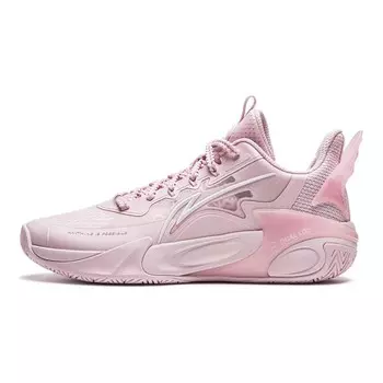 Баскетбольные кроссовки Wind Shadow 2.0 Kids GS Low-top Pink Lining Young, розовый