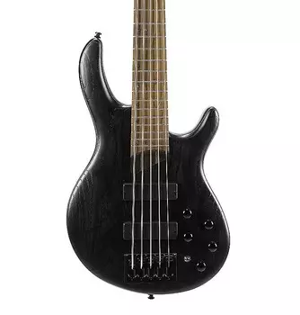 Басс гитара Cort Artisan Element 5-String Black Open Pore Finish, Bartolini Electionics