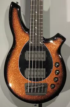 Басс гитара Ernie Ball Music Man Bongo 5 2021 Harvest Orange w/Hardshell Case