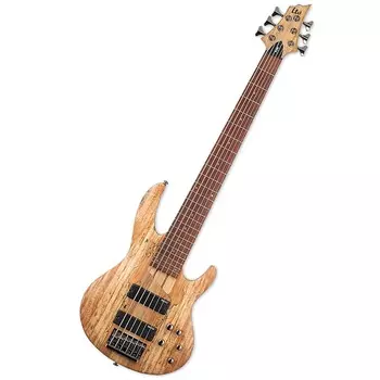 Басс гитара ESP LTD B-206SM 6-String Spalted Maple Bass Guitar – Natural Satin
