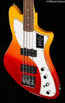Басс гитара Fender Player Plus Active Meteora Bass Pau Ferro Fingerboard Tequila Sunrise Bass Guitar-MX22023357-9.01 lbs