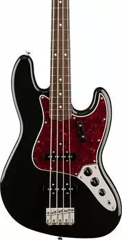 Басс гитара Fender Vintera II '60s Jazz Bass Guitar, Black w/ Deluxe Gig Bag