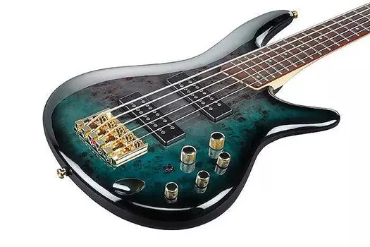 Басс гитара Ibanez SR405EPBDXTSU 5 String Electric Bass Guitar Tropical Seafloor Burst