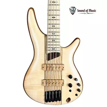 Басс гитара Ibanez SR5FMDX2 Premium 5-String Bass - Natural Low Gloss