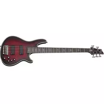 Басс гитара Schecter Hellraiser Extreme-5 Crimson Red Burst Satin CRBS NEW Bass Guitar Extreme 5