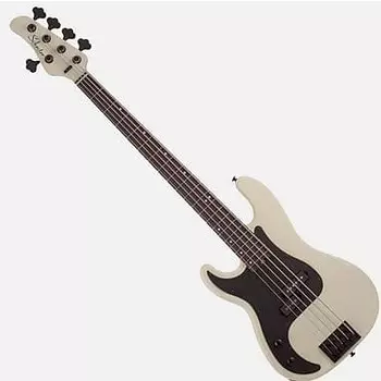 Басс гитара Schecter P-5 5-String Bass, Left-Handed, Ivory