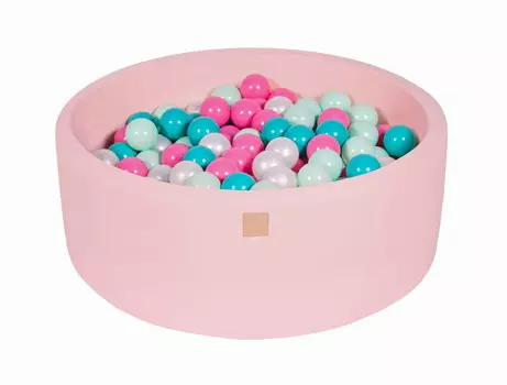 Бассейн MeowBaby круглый сухой детский 90х30см/