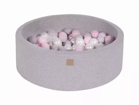 Бассейн MeowBaby круглый сухой детский 90х30см/