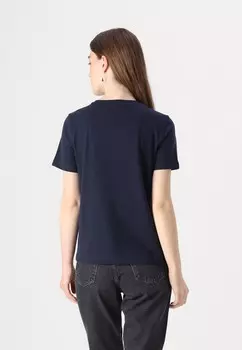 Базовая футболка APPLIQUE GANT, темно-синий