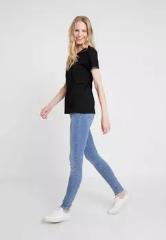 Базовая футболка Basic T Small Logo Alpha Industries, черная