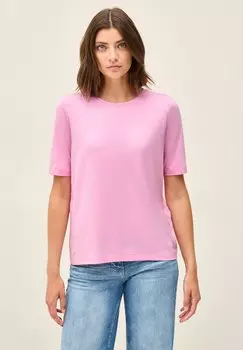 Базовая футболка Cecil, цвет Rosa