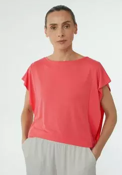 Базовая футболка comma, коралловый