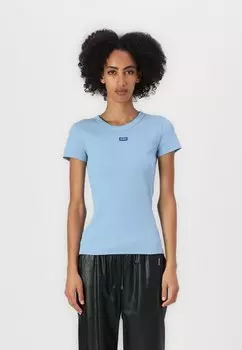 Базовая футболка EASY TEE HUGO, деним