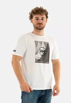 Базовая футболка Helly Hansen, белый