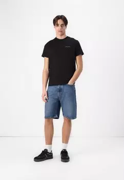 Базовая футболка LINEAR CHEST TEE 2 PACK Tommy Jeans, черный