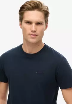 Базовая футболка M1011245M Superdry, темно-синий