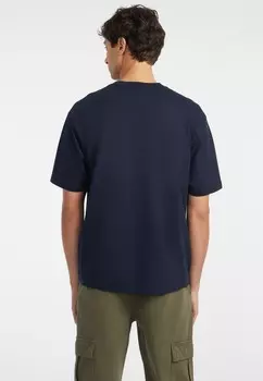 Базовая футболка MINI PATCH Guess Jeans, темно-синий