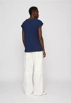 Базовая футболка PRE 2 PACK EXTENDED SHOULDER TEE Urban Classics, синий