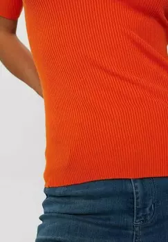 Базовая футболка PULLOVER Nmph, оранжевый