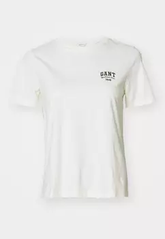 Базовая футболка SMALL GRAPHIC GANT, молочный