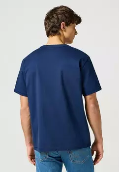 Базовая футболка SS SOLID Wrangler, синий