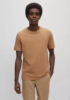 Базовая футболка Tiburt BOSS, цвет medium beige