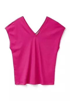 Базовая футболка United Colors of Benetton, фиолетовый