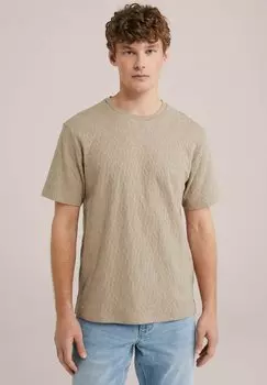 Базовая футболка WE Fashion, оливковый