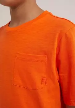 Базовая футболка WE Fashion, оранжевая