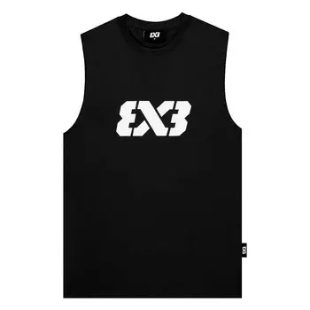 Базовая майка 3x3, черный