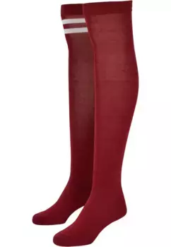 Базовые носки URBAN CLASSICS " Urban Classics Unisex Ladies College Socks 2-Pack" (1 пара), цвет Burgundy