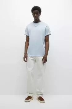 Базовые плотные джинсы Pull&Bear, экрю