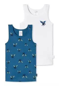 Базовый слой 2-PACK Schiesser, синий