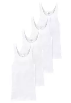 Базовый слой 4 PACK Schiesser, белый