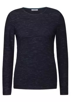 Базовый свитер CECIL Sweater, ночной синий