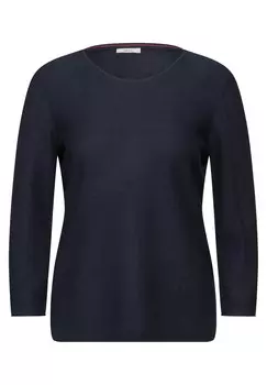 Базовый свитер CECIL Sweater, темно-синий