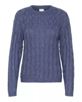 Базовый свитер Kaffe Sweater Lena, индиго